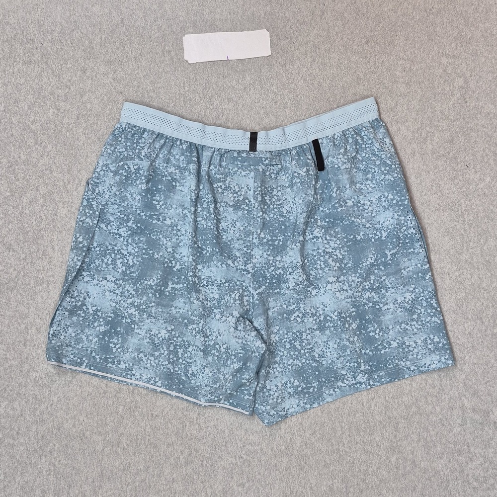 VRST Men Shorts 2XL Blue Geometric Enthusiast Run‎ MAX100421P